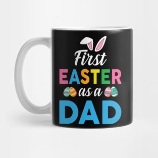 First Easter As A Dad Pregnancy Announcement Mug